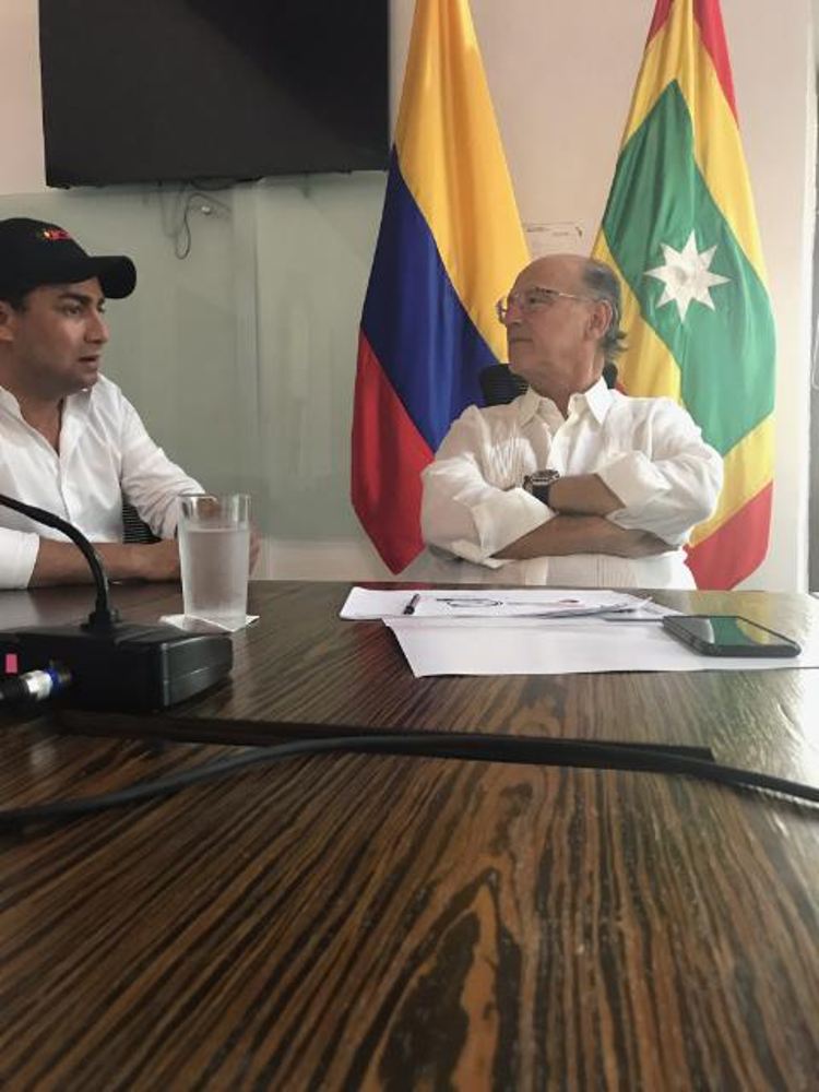 A long-form interview in Cartagena — the argument leaves the page.